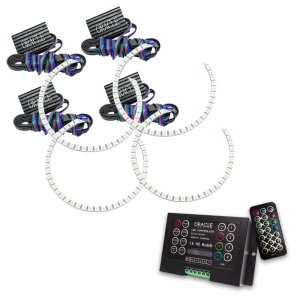 Jeep Commander Headlight Halo Kit - ORACLE Lighting - ColorSHIFT w/ 2.0 Controller - `06-`10 Jeep Commander Headlight Halo Kit - ORACLE Lighting - ColorSHIFT w/ 2.0 Controller - `06-`10